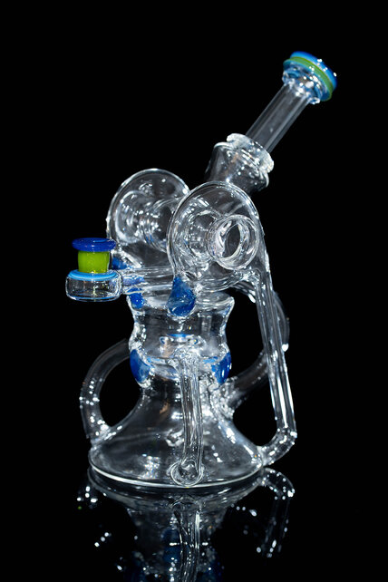Ery Glass Double Recycler Slyme & Lime