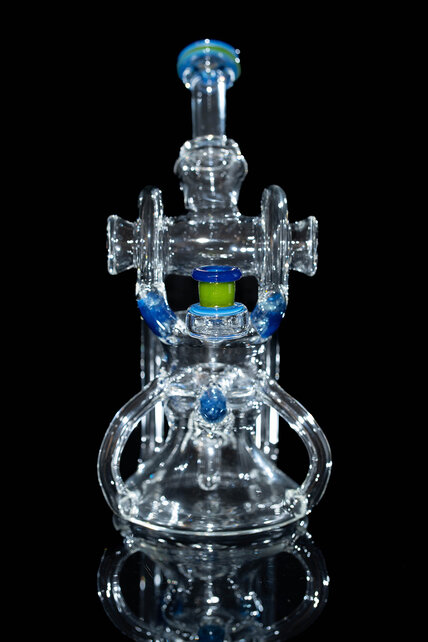 Ery Glass Double Recycler Slyme & Lime