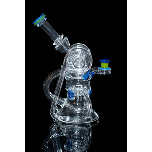 Ery Glass - Puffco Peak Glass Attachment - Double Uptake Recycler