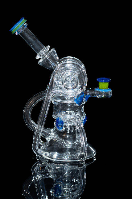 Ery Glass Double Recycler Slyme & Lime