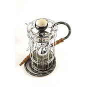 Mya QT Black Cage Hookah
