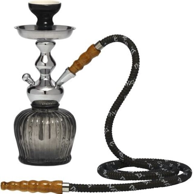 Mya QT Black Cage Hookah