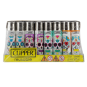 Clipper Lighter Mexican Skulls