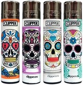 Clipper Lighter Mexican Skulls