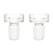 Softglass Totem 2pk Bowls Clear