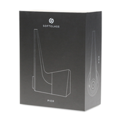 Softglass Pier Bubbler Black