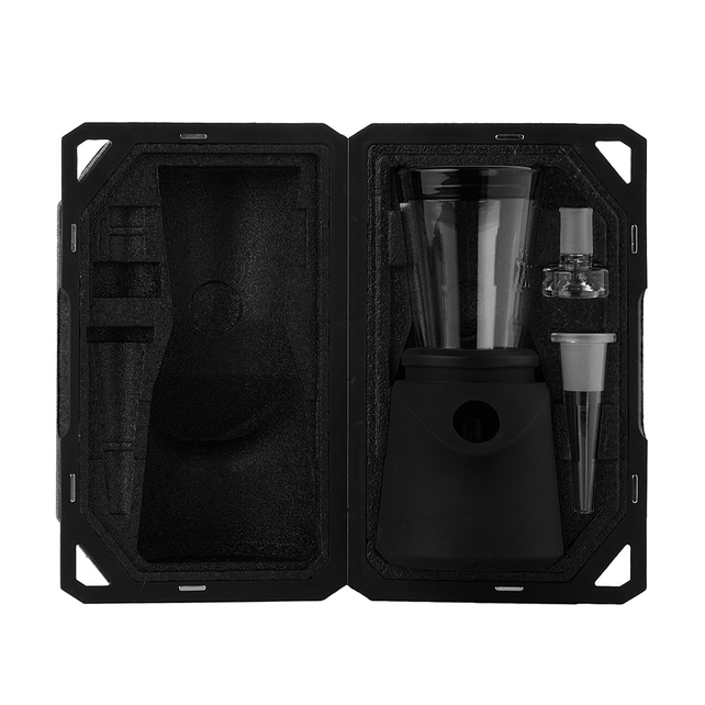 Softglass Totem Waterpipe Black