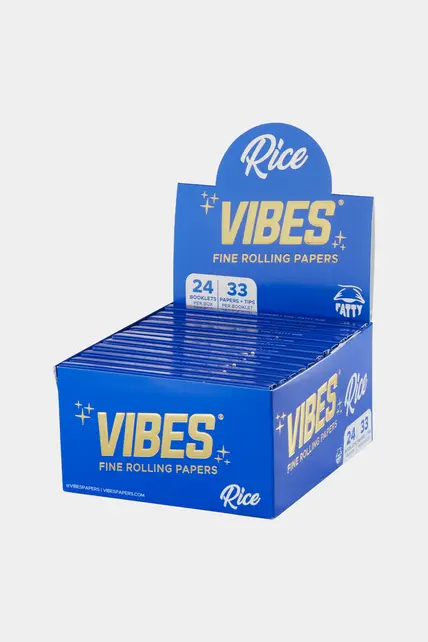 Vibes Fatty Rolling Papers & Tips