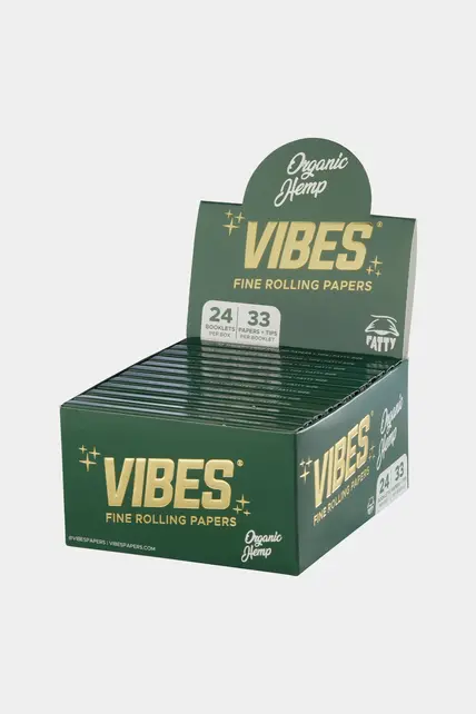 Vibes Fatty Rolling Papers & Tips