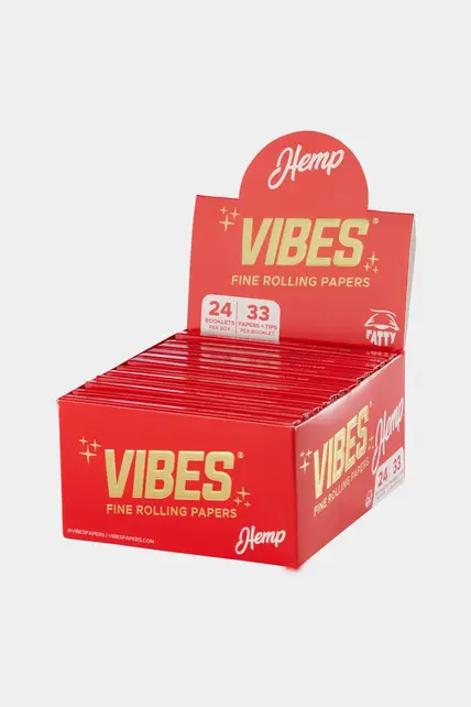 Vibes Fatty Rolling Papers & Tips