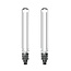 Studenglass Studenglass Upstem 2pk Clear