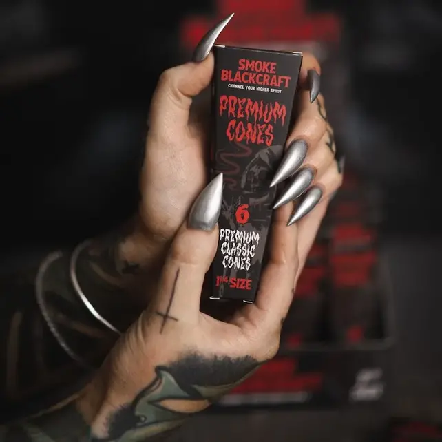 Smoke Black Craft Premium Cones