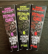 Smoke Black Craft Premium Cones