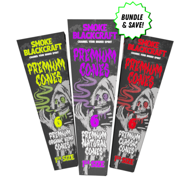Smoke Black Craft Premium Cones