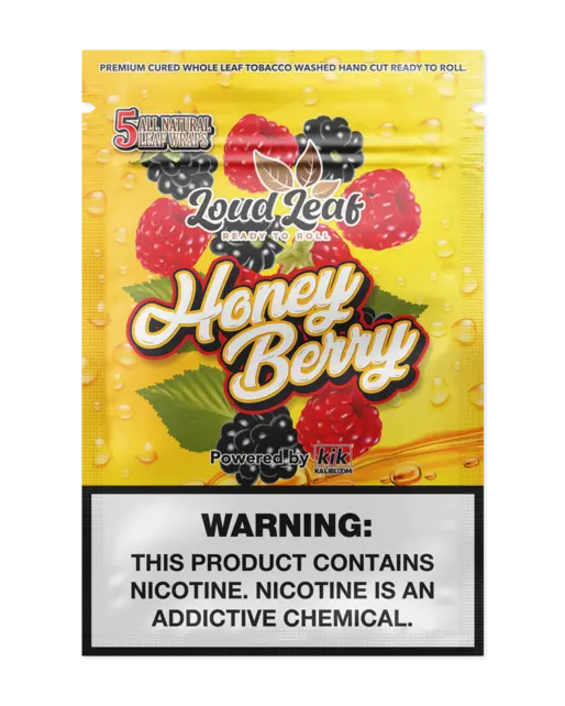 Kik Kalibloom Loud Leaf 5 Pack Wraps