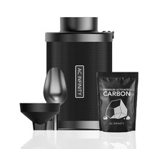 Refillable Carbon Filter Kit, with Charcoal Refill, 4-Inch