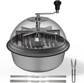 Bud Bowl Trimmer Twist Spin Cut W/ Clear Visibility Dome, 16 INCH