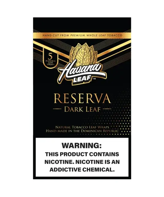 Havana Leaf Natural Leaf Wraps 5 Pack