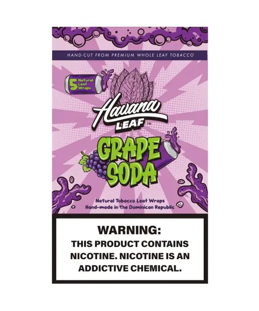 Havana Leaf Natural Leaf Wraps 5 Pack