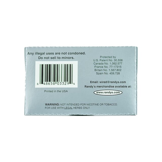 Randy's Classic Wired 1/4 Rolling Papers