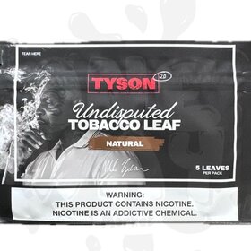 Tyson 2.0 Undisputed Tobacco Leaf Wraps 5 Pack