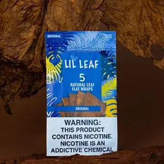 Hot Leaf Pre Cut 5 Pack Leaf Wraps
