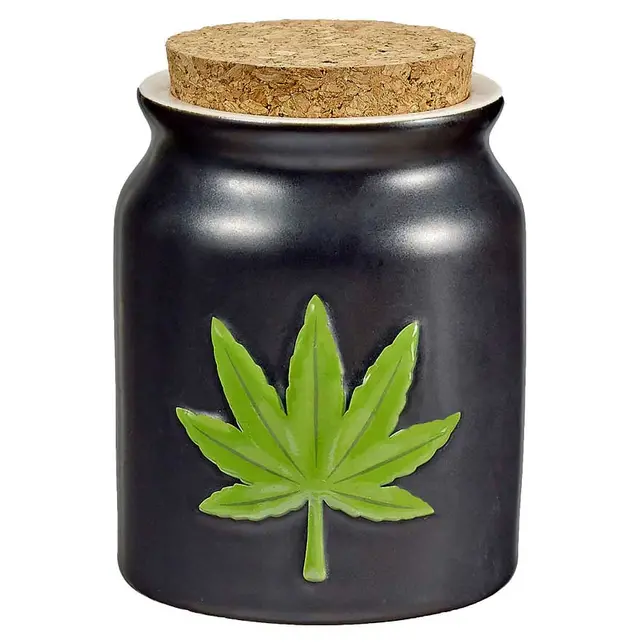 Ceramic Novelty Stash Jars