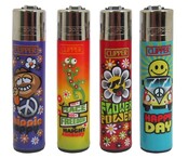 Clipper Lighter - Hippie Theme