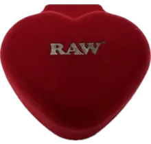 RAW Glass Heart - Cone Holder