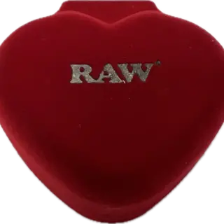 RAW Glass Heart - Cone Holder