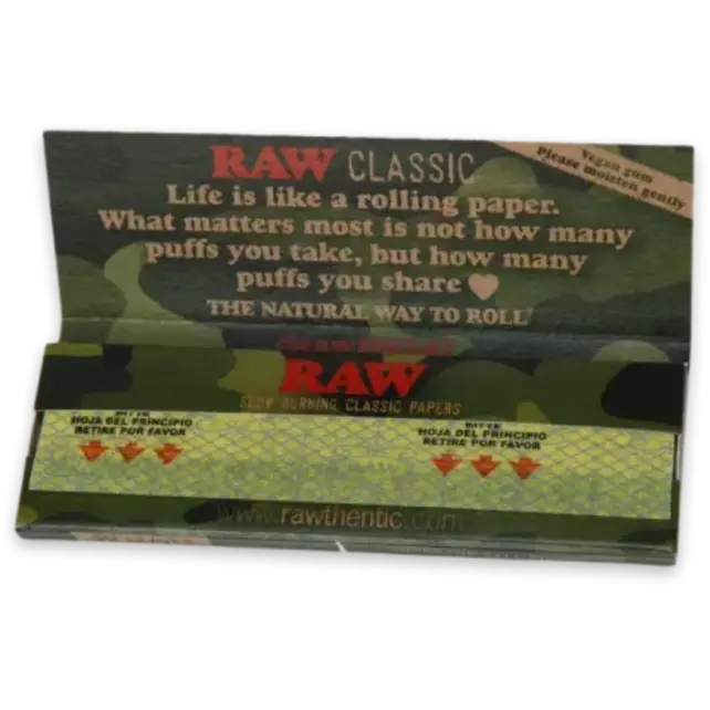 RAW Camo Limited Edition Rolling Papers