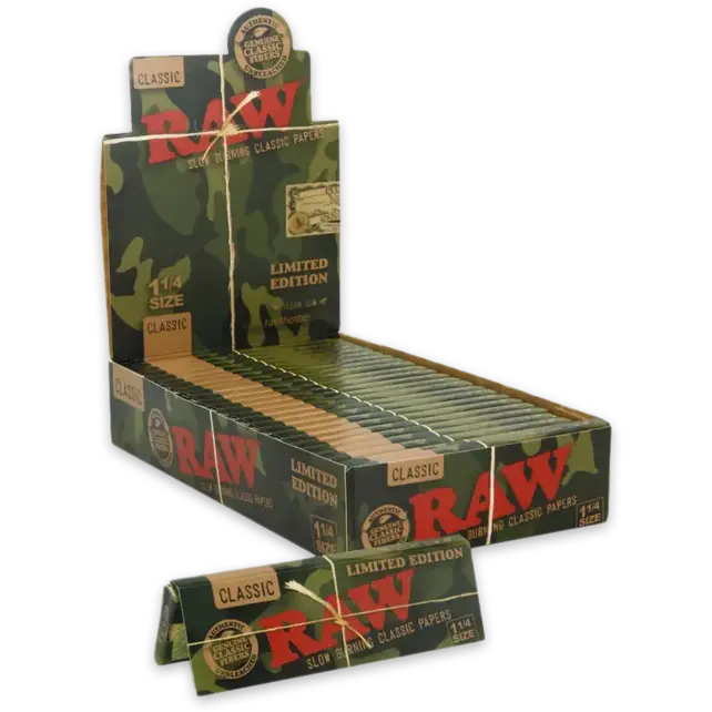 RAW Camo Limited Edition Rolling Papers