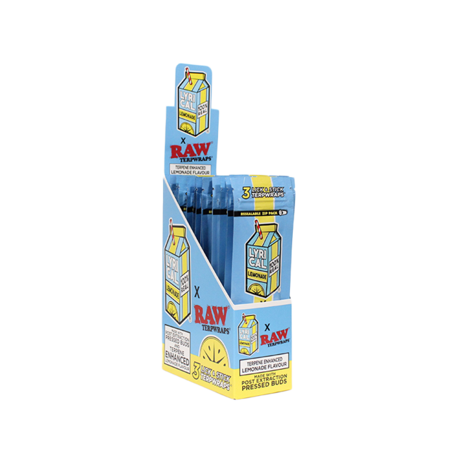 RAW X Lyrical Lemonade Terp Wraps 3 Count