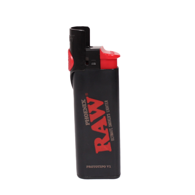 RAW Phoenix Lighter Black W/ Adjustable Poker