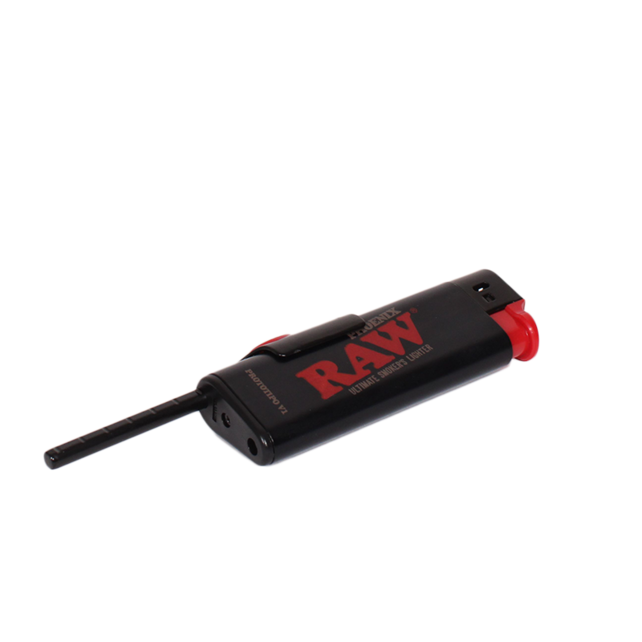 RAW Phoenix Lighter Black W/ Adjustable Poker