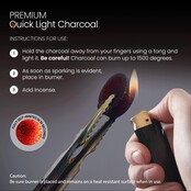 Sunlight Instant Light Charcoal 33MM Box of 10