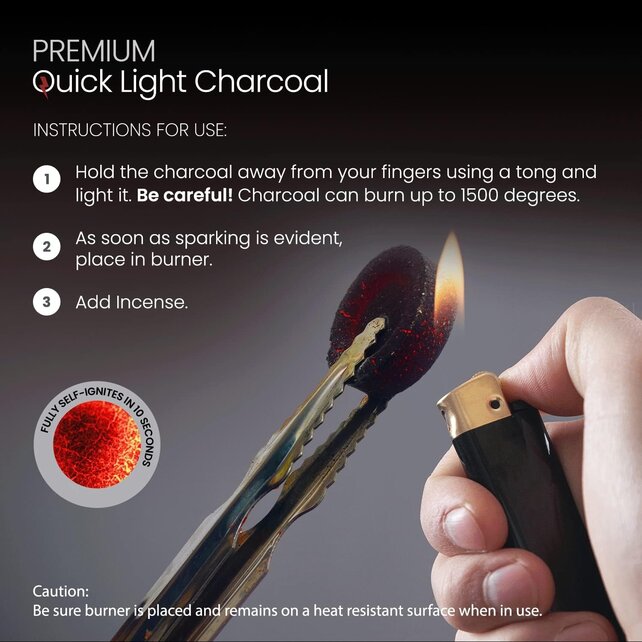 Sunlight Instant Light Charcoal 33MM Box of 10