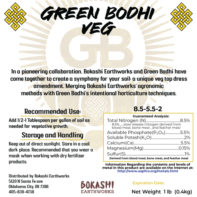 Green Bodhi Dry Nutrients (1 LB)