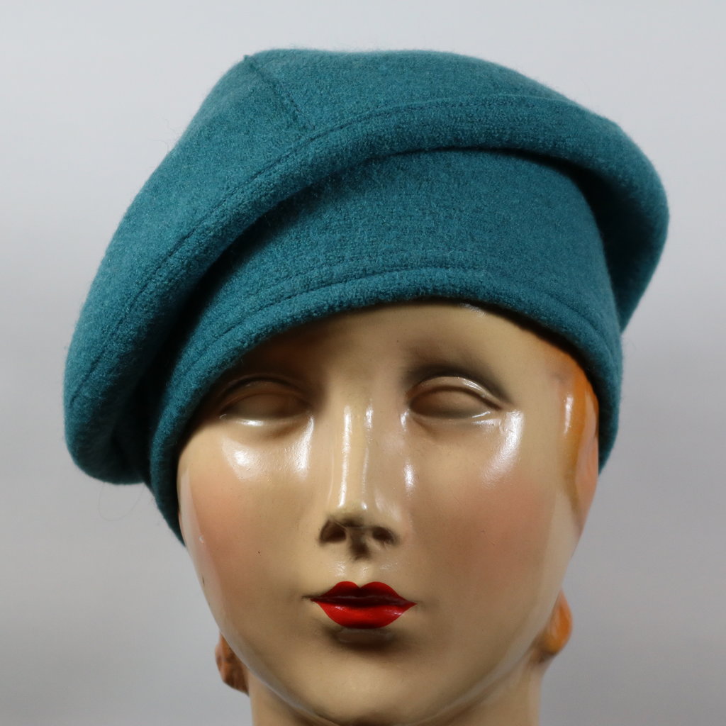 LILLIE & COHOE BOILED WOOL BERET