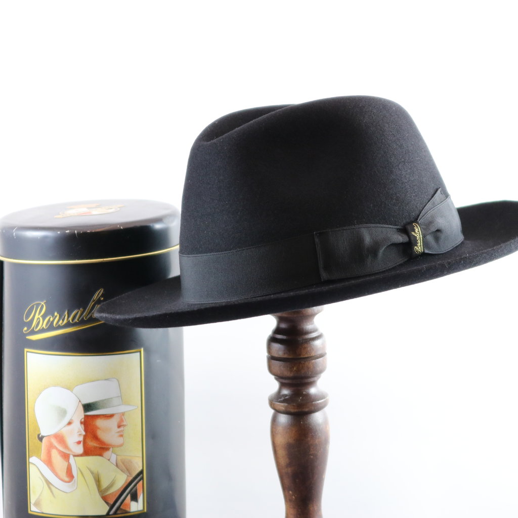 ALESSANDRIA MEDIUM BRIM FELT FEDORA Granville Island Hat Shop