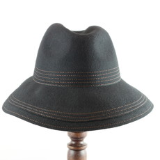 CANADIAN HAT WATER REPELLENT  DOUBLE BRIM WOOL FEDORA