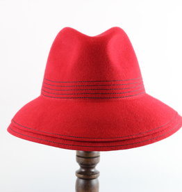 CANADIAN HAT WATER REPELLENT  DOUBLE BRIM WOOL FEDORA