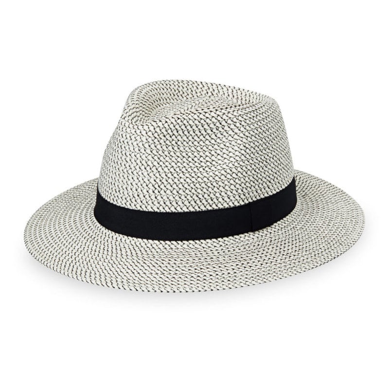 Women's Straw Victoria Fedora UPF Sun Hat - Straw Hats - Wallaroo