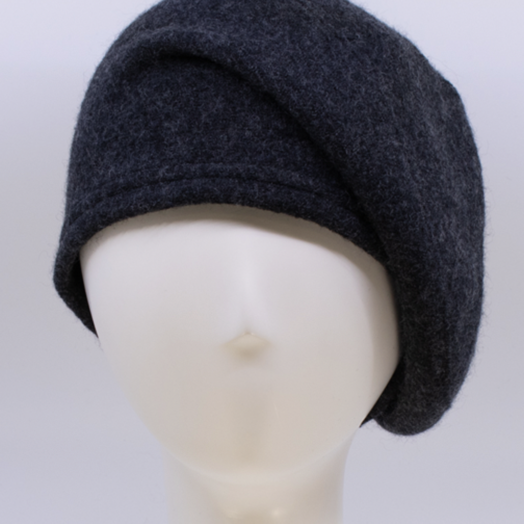 LILLIE & COHOE BOILED WOOL BERET