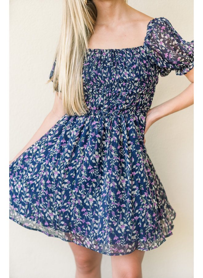 Fall in Love Floral Dress