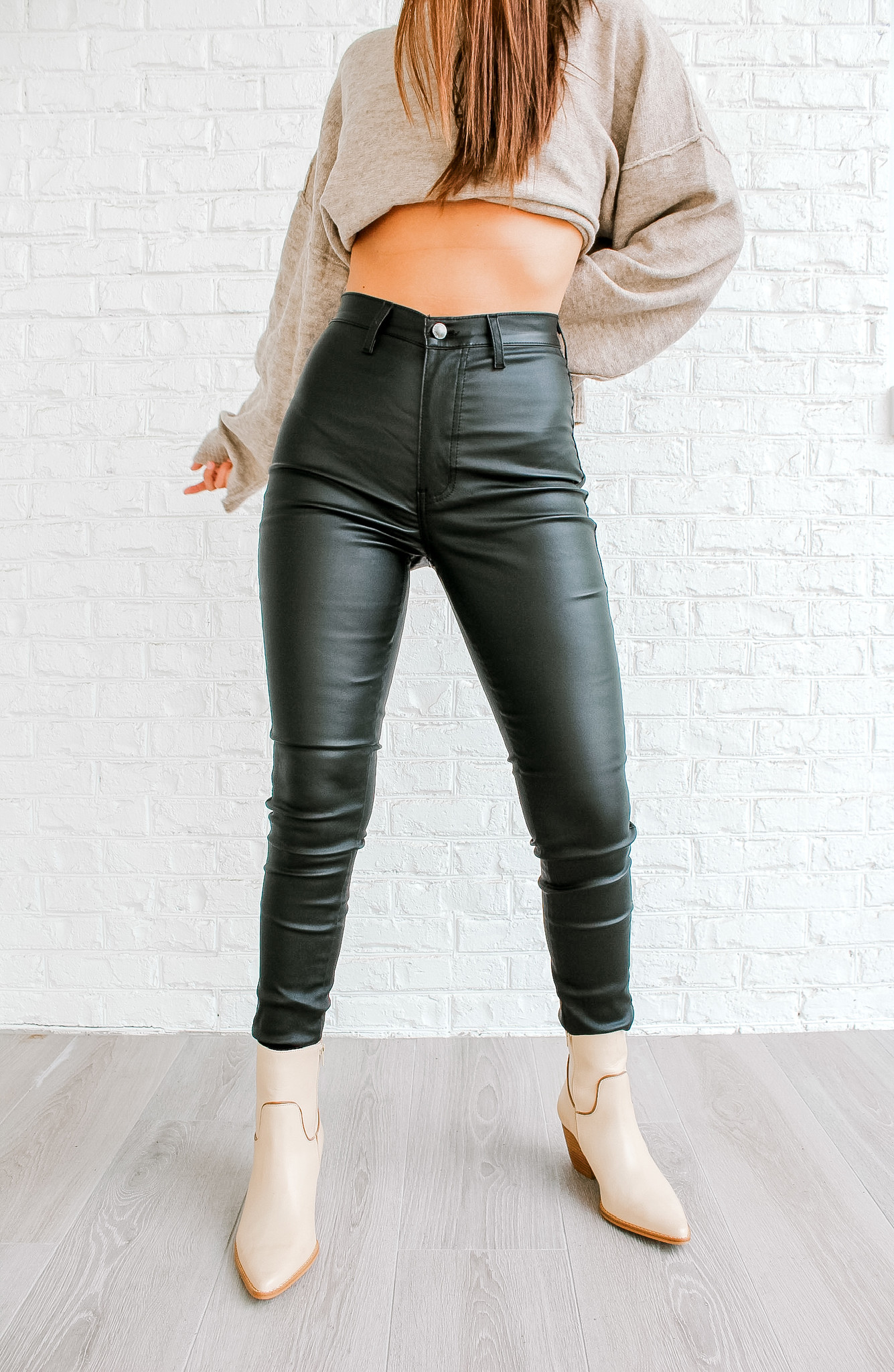 Tight leather top Clearance