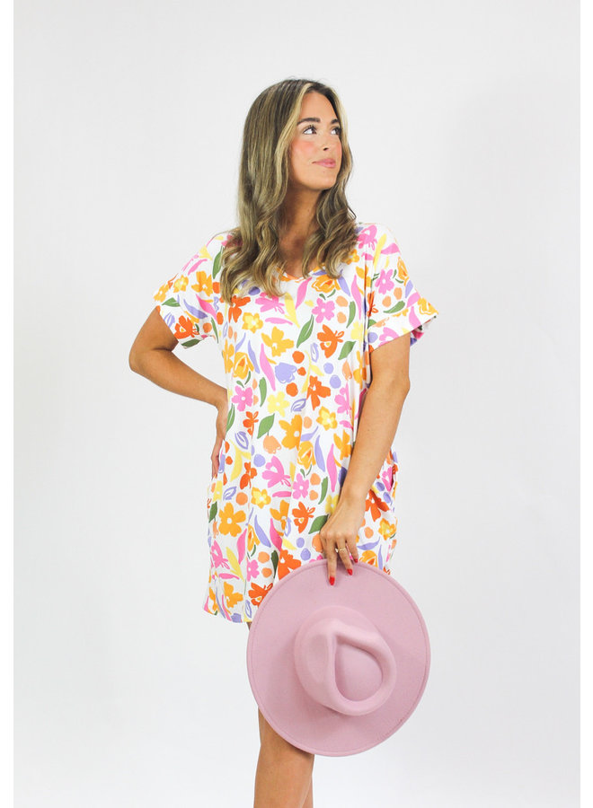 New Girl Floral Tunic