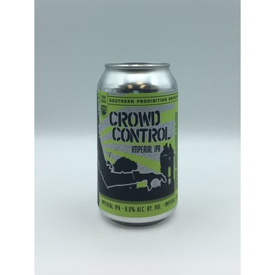 Southern Prohibition Crowd Control Imperial IPA 6PK 12OZ Southern Prohibition Crowd Control Imperial IPA 6PK 12OZ