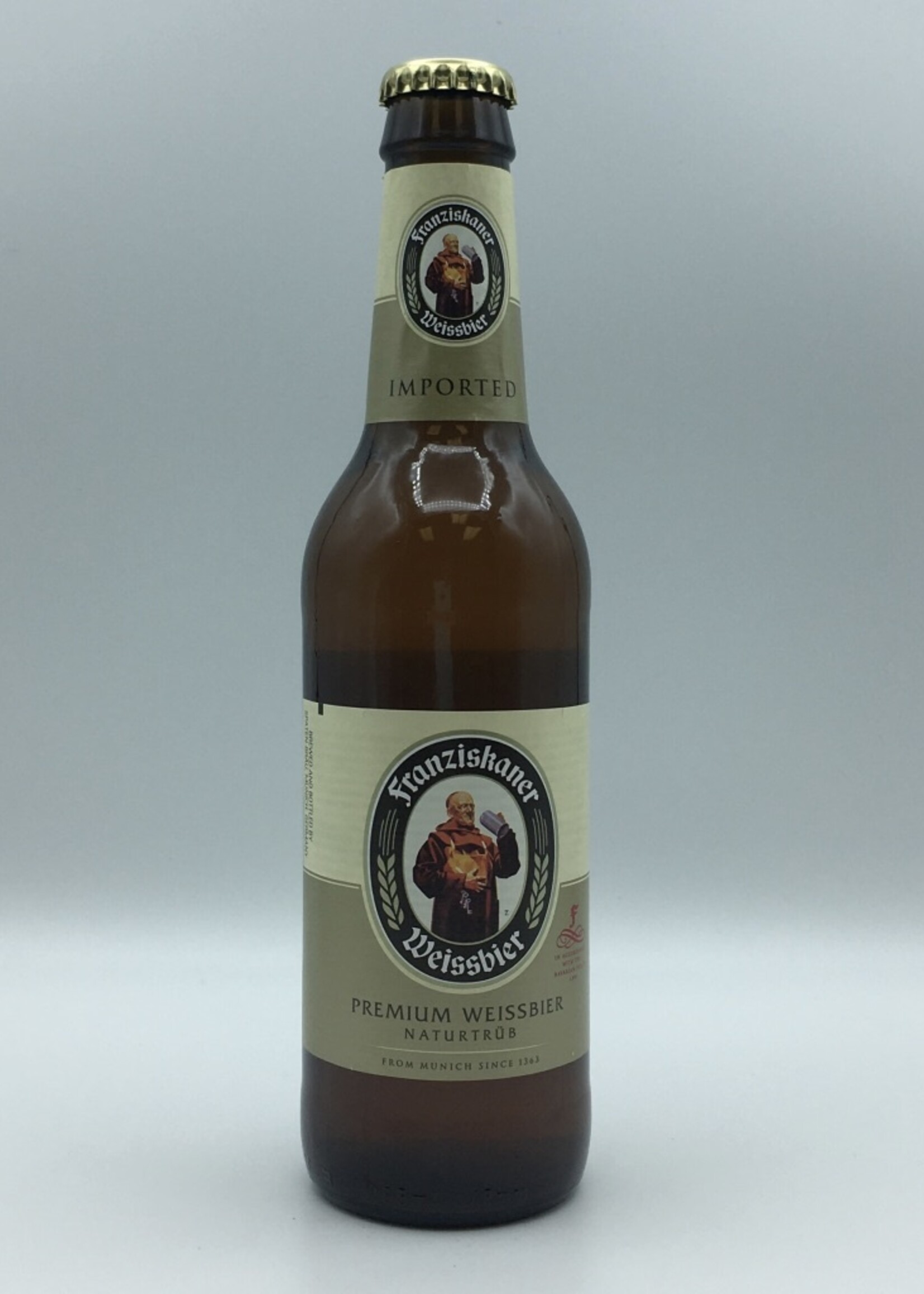 Franziskaner Hefe-Weissbier by Spaten 6PK 120Z SE