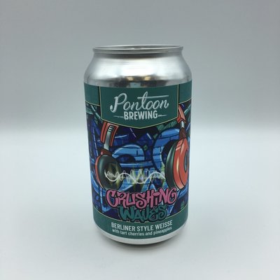 Pontoon Crushing Waves Berliner Weisse with Cherries/Pineapple 6PK 12OZ Pontoon Crushing Waves Berliner Weisse with Cherries/Pineapple 6PK 12OZ